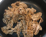 豚肉とねぎの黒酢炒め作り方6写真