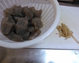 こんにゃくの甘辛煮作り方1写真
