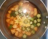 オクラのヘルシースープ作り方10写真