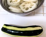 ズッキーニとレンコンのはさみ揚げ☆作り方2写真