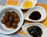 柿酢のミートボール丼作り方6写真