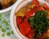 鶏とカラーピーマン南蛮漬け風☺♥作り方6写真