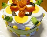 スモーガストルタ♡サンドイッチケーキ作り方13写真