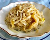 薄揚げともやしの酢の物＊胡麻風味作り方4写真