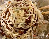 沼サン風お好み焼き風トースト作り方3写真