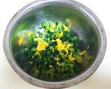 春菊と黄菊のお浸し作り方1写真