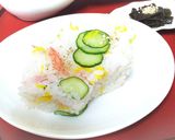蟹と菊の混ぜ寿司作り方3写真