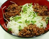 ～豚ひき肉～彩り豊かな甘辛そぼろ丼作り方13写真