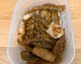 ごぼうと豚バラ(鶏肉)の甘辛炒め作り方7写真