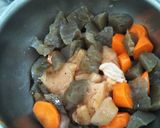 鳥の胸肉オリーブオイル煮込み作り方2写真