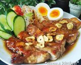 タレが旨い♥️飯ドロボー出現！トンテキ作り方9写真