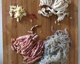 白滝のペペロンチーノ作り方2写真