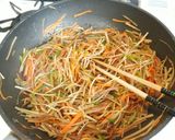 副菜にきんぴらごぼう♪ 作り置きにも◎作り方8写真