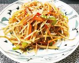 彩りきんぴらごぼう♪お弁当にもグッド作り方11写真