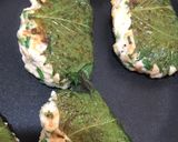 大葉包み 鶏ハンバーグ作り方3写真