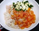 簡単！野菜たっぷり☆コラーゲンスープ作り方1写真