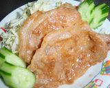 豚薄切り肉の生姜焼き（お弁当にも適）作り方3写真