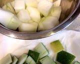 冬瓜の梅しそきのこあんかけ♪作り方6写真