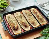グリラーで　トマトとイワシのパン粉焼き作り方11写真