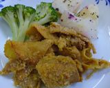 【病院】鶏肉カレーヨーグルトやき【給食】作り方8写真