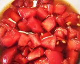 豚肉のソテー。トマトめんつゆソース♡作り方3写真