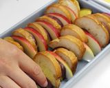 りんごとさつまいものパンプディング作り方7写真