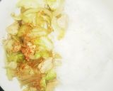 簡単野菜炒め。鶏むね肉、玉ねぎ、キャベツ作り方6写真
