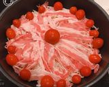 豚バラもやしトマトの、昆布茶塩麹蒸し！作り方4写真