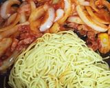 焼きそばDEナポリタン！！作り方4写真