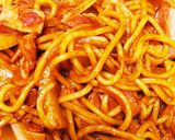 焼きそばDEナポリタン！！作り方7写真