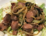 簡単★砂肝ともやしの焼肉のたれ炒め作り方5写真