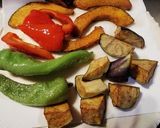 夏野菜の黒酢合え作り方3写真