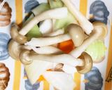 全てレンジだけ豚こま団子大根八宝菜風作り方8写真