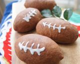 祝W杯＊ラグビーボールブレッド作り方7写真