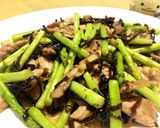 意外な美味！アスパラとせせりの昆布炒め作り方6写真