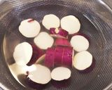 おやつにもお弁当にも！さつま芋のりんご煮作り方2写真