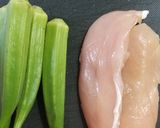 ピリ辛ささみオクラ作り方1写真