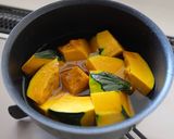 【常備菜・煮崩れしない】かぼちゃの煮物作り方3写真