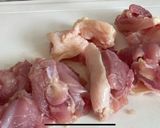 【夏バテ対策】鶏肉とトマトのにんにく炒め作り方1写真