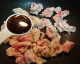 お肉大好き！簡単！【焼肉サンドおにぎり】作り方3写真