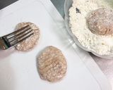 手ごねチキンナゲット☆鶏むね、ももミンチ作り方5写真