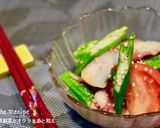 ✼つくおき副菜✼ヤングコーンの揚げ浸し作り方6写真