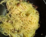 簡単★牡蠣としめじの和風パスタ作り方7写真