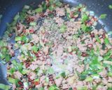挽き肉とニラ玉で美味☆シビ辛な麻辣炒飯作り方7写真
