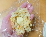 冷凍ピラフでチーズ入りライスコロッケ作り方2写真