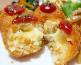 冷凍ピラフでチーズ入りライスコロッケ作り方5写真