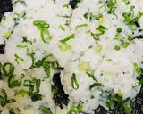 ネギ＆しらすのしょう油炒めごはん作り方2写真