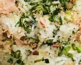 ネギ&しらすのしょう油炒めごはん作り方4写真