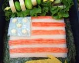 ★キャラ弁☆アメリカ国旗星条旗　*Ｙｍ*作り方5写真