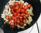 柿酢と味噌とオリーブ油のパスタ作り方6写真